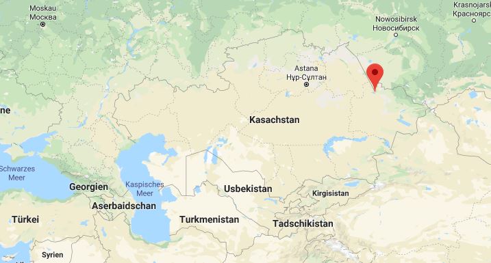 Karte Kasachstan